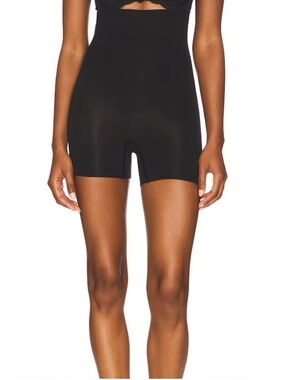 SPANX Black High-Waist Shaper Shorts